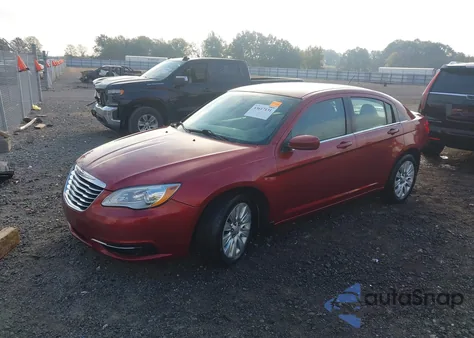 2014 Chrysler 200 Lx из США, поврежденный, VIN 1C3CCBAG2EN136852